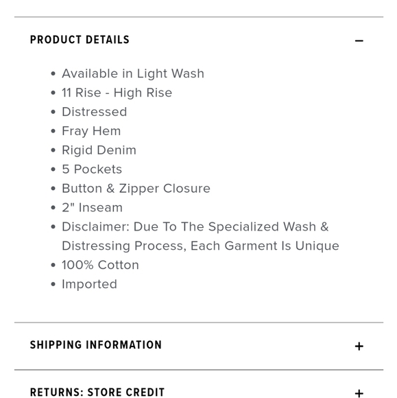 Triple Dismay Denim Shorts - Picture 4 of 4